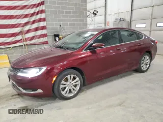 2015 Chrysler 200 C with VIN 1C3CCCCG5FN517194, listed as a Copart auction lot 51232045 with 148,745 mi miles and Salvage Title. Bid and sale history available at carsss.com. Image 1.