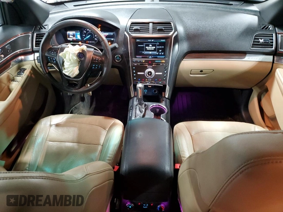 2016 Ford Explorer Limited with VIN 1FM5K8F8XGGA51627, listed as a Copart auction lot 49897945 with 187,919 mi miles and Salvage Title. Bid and sale history available at carsss.com. Image 8.