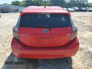 2012 Toyota Prius One with VIN JTDKDTB34C1520061, listed as a Copart auction lot 52429705 with Not Provided miles and Salvage Title. Bid and sale history available at DreamBid. Image 6.