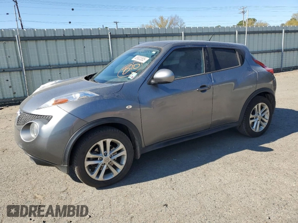 2014 Nissan Juke SV with VIN JN8AF5MR5ET454344, listed as a Copart auction lot 49900585 with 130,207 mi miles and Salvage Title. Bid and sale history available at carsss.com. Image 1.