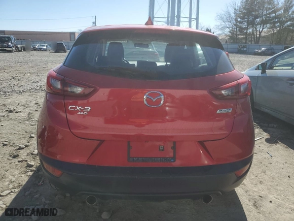 2016 Mazda CX-3 Touring with VIN JM1DKFC75G0128672, listed as a Copart auction lot 46885085 with 111,903 mi miles and Salvage Title. Bid and sale history available at carsss.com. Image 6.