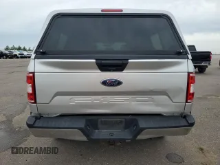 2019 Ford F-150 XL with VIN 1FTEW1E54KFA20203, listed as a Copart auction lot 64373765 with 79,550 mi miles and Salvage title. Bid and sale history available at DreamBid. Image 6.