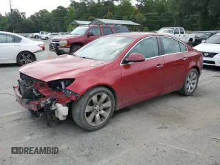 2013 Buick Regal Turbo Premium 1 z VIN 2G4GS5EV0D9232082, wystawiony jako Copart lot #57785195 z przebiegiem Nie podano mil oraz Szkoda całkowita • Salvage title. Historia ofert i sprzedaży dostępna na DreamBid. Obrazek 1.
