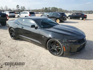 2019 Chevrolet Camaro 2LT with VIN 1G1FD1RS7K0152183, listed as a Copart auction lot 45925635 with 71,937 mi miles and Salvage Title. Bid and sale history available at carsss.com. Image 4.