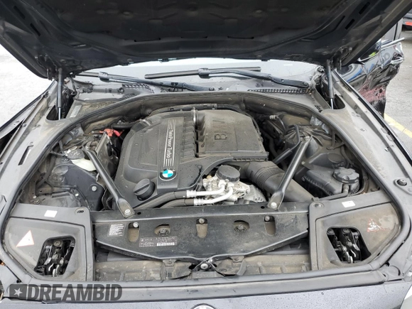 2013 BMW 5 Series 535i with VIN WBAFR7C50DC826588, listed as a Copart auction lot 43291135 with 108,163 mi miles and Salvage Title. Bid and sale history available at DreamBid. Image 11.