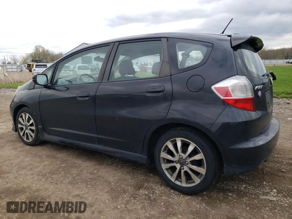 2013 Honda Fit Sport with VIN JHMGE8H51DC009050, listed as a Copart auction lot 53913855 with 207,199 mi miles and Salvage Title. Bid and sale history available at carsss.com. Image 2.