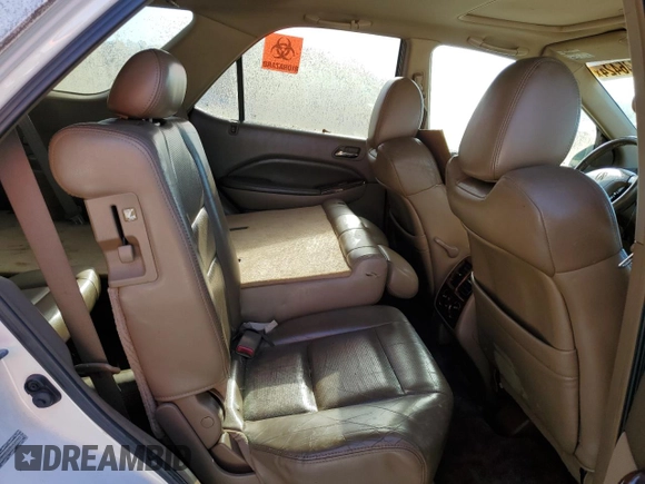 2006 Acura MDX with VIN 2HNYD18296H541923, listed as a Copart auction lot 86746424 with 281,483 mi miles and Clean Title. Bid and sale history available at carsss.com. Image 11.