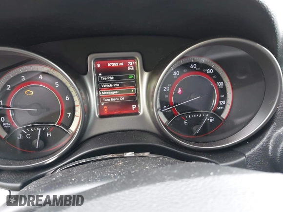 2017 Dodge Journey Crossroad Plus with VIN 3C4PDCGG3HT554624, listed as a IAAI auction lot 41912617 with 97,352 mi miles and . Bid and sale history available at DreamBid. Image 7.