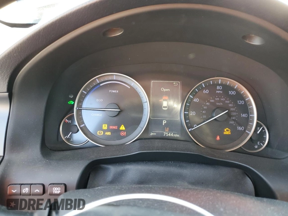 2017 Lexus ES 300h with VIN JTHBW1GG6H2153822, listed as a Copart auction lot 52315815 with 73,727 mi miles and Salvage Title. Bid and sale history available at DreamBid. Image 9.