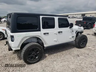 2021 Jeep Wrangler Unlimited Sport S с VIN 1C4HJXDN8MW678979, выставлен на аукционе Copart как лот 57180015 с пробегом 43 335 миль миль и Списание • Salvage title. История ставок и продаж доступна на DreamBid. Изображение 3.