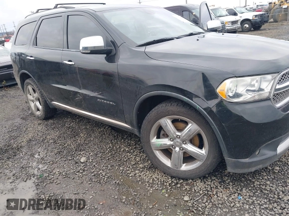 2013 Dodge Durango Citadel with VIN 1C4SDHET9DC510172, listed as a IAAI auction lot 41829385 with 133,710 mi miles and . Bid and sale history available at carsss.com. Image 17.