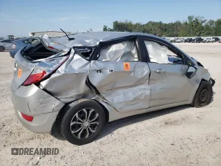 2013 Hyundai Accent GS with VIN KMHCT5AE3DU081887, listed as a Copart auction lot 63272094 with 124,523 mi miles and Non Repairable. Bid and sale history available at carsss.com. Image 3.