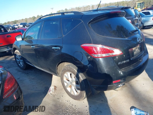 2014 Nissan Murano SV z VIN JN8AZ1MU1EW407850, wystawiony jako IAAI lot #41225737 z przebiegiem 173 220 mil mil oraz . Historia ofert i sprzedaży dostępna na DreamBid. Obrazek 3.