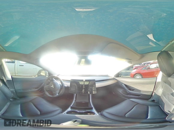 2019 Tesla Model 3 Mid Range with VIN 5YJ3E1EA9KF412525, listed as a Copart auction lot 48689825 with 134,768 mi miles and Salvage Title. Bid and sale history available at DreamBid. Image 13.