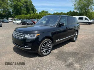 2016 Land Rover Range Rover Supercharged z VIN SALGS2EFXGA301986, wystawiony jako Copart lot #58968845 z przebiegiem 81 248 mil mil oraz Czysty tytuł • Clean title. Historia ofert i sprzedaży dostępna na DreamBid. Obrazek 1.