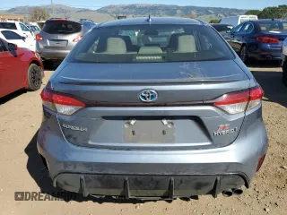 2023 Toyota Corolla Hybrid LE with VIN JTDBCMFE7P3013461, listed as a Copart auction lot 46107765 with 90,344 mi miles and Salvage Title. Bid and sale history available at carsss.com. Image 6.