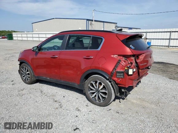 2018 Kia Sportage EX with VIN KNDPN3AC6J7372364, listed as a Copart auction lot 52946745 with 84,070 mi miles and Salvage Title. Bid and sale history available at DreamBid. Image 2.
