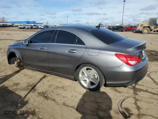 2015 Mercedes-Benz CLA-Class CLA 250 with VIN WDDSJ4GB9FN279406, listed as a Copart auction lot 50412275 with 111,521 mi miles and Salvage Title. Bid and sale history available at carsss.com. Image 2.