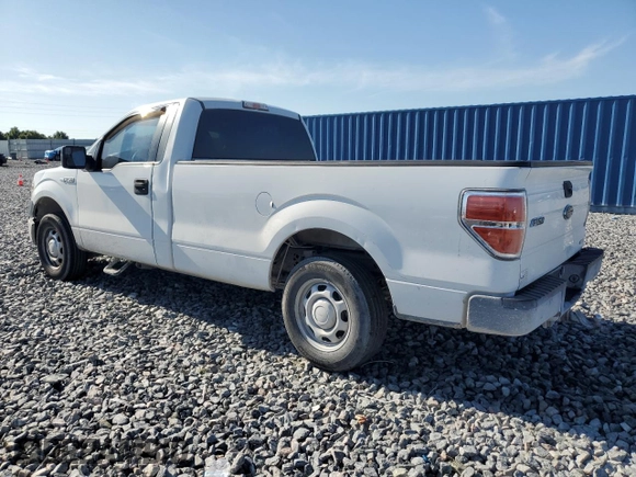 2012 Ford F-150 XL with VIN 1FTMF1CM7CKE28497, listed as a Copart auction lot 56470995 with 254,723 mi miles and Salvage title. Bid and sale history available at DreamBid. Image 2.