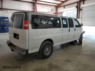 2010 Chevrolet Express Passenger LT with VIN 1GA2G1DG7A1152928, listed as a Copart auction lot 75759984 with 335,957 mi miles and Salvage Title. Bid and sale history available at carsss.com. Image 3.