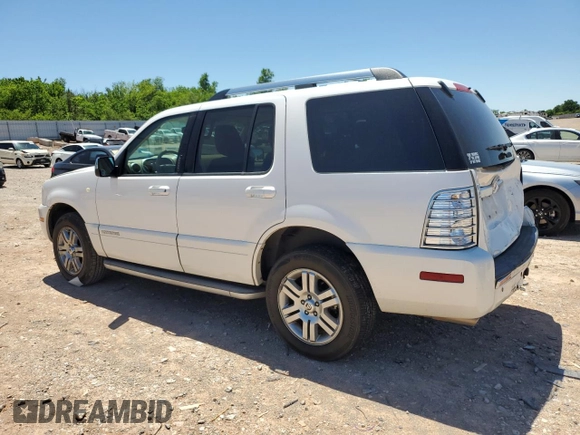 2010 Mercury Mountaineer Premier with VIN 4M2EN3JE7AUJ00474, listed as a Copart auction lot 57774255 with 138,563 mi miles and Salvage title. Bid and sale history available at DreamBid. Image 2.