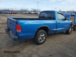 1998 Dodge Dakota SLT z VIN 1B7FL26X3WS633719, wystawiony jako Copart lot #82381914 z przebiegiem Nie podano mil oraz Szkoda całkowita • Salvage title. Historia ofert i sprzedaży dostępna na DreamBid. Obrazek 3.