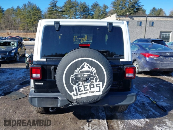 2021 Jeep Wrangler 80th Anniversary with VIN 1C4GJXAN0MW557797, listed as a IAAI auction lot 41505457 with 40,611 mi miles and . Bid and sale history available at DreamBid. Image 16.
