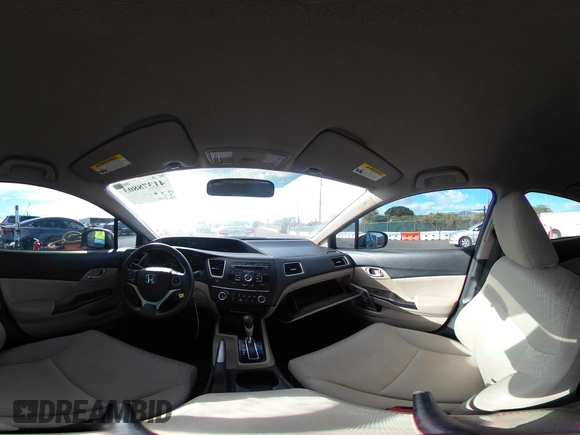 2015 Honda Civic LX with VIN 2HGFB2F54FH521831, listed as a IAAI auction lot 41378803 with 46,226 mi miles and . Bid and sale history available at DreamBid. Image 19.