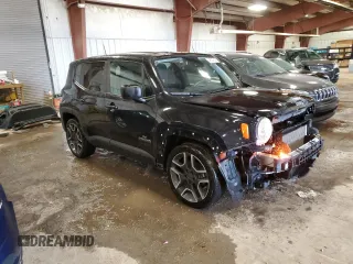 2021 Jeep Renegade Sport with VIN ZACNJCAB0MPM35327, listed as a Copart auction lot 48238555 with 60,343 mi miles and Salvage title. Bid and sale history available at DreamBid. Image 4.
