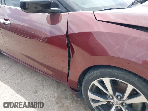 2017 Nissan Maxima S with VIN 1N4AA6AP7HC449112, listed as a IAAI auction lot 42024070 with 121,988 mi miles and . Bid and sale history available at DreamBid. Image 17.