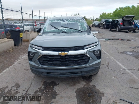 2024 Chevrolet TrailBlazer LS with VIN KL79MMS24RB184438, listed as a IAAI auction lot 41848482 with 17,136 mi miles and . Bid and sale history available at DreamBid. Image 12.