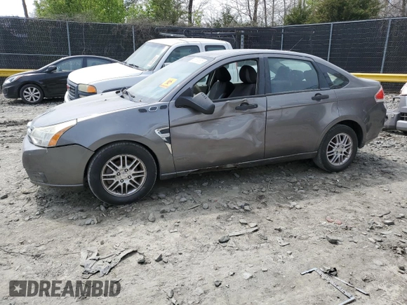 2009 Ford Focus S with VIN 1FAHP34N99W257714, listed as a Copart auction lot 52609535 with 158,887 mi miles and Salvage Title. Bid and sale history available at carsss.com. Image 1.