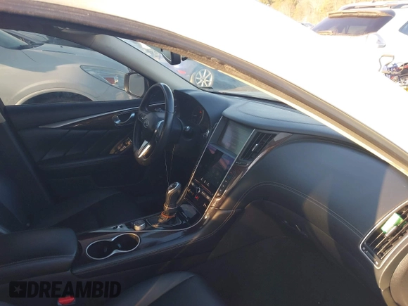 2018 Infiniti Q50 2.0t LUXE with VIN JN1CV7ARXJM280110, listed as a IAAI auction lot 41722863 with 88,878 mi miles. Bid and sale history available at carsss.com. Image 5.