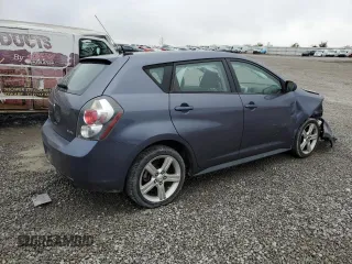 2009 Pontiac Vibe w/1SB with VIN 5Y2SP67009Z458417, listed as a Copart auction lot 79467234 with 109,628 mi miles and Salvage Title. Bid and sale history available at carsss.com. Image 3.