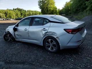 2021 Nissan Sentra SV z VIN 3N1AB8CV9MY312322, wystawiony jako Copart lot #60218705 z przebiegiem 25 307 mil mil oraz Szkoda całkowita • Salvage title. Historia ofert i sprzedaży dostępna na DreamBid. Obrazek 2.