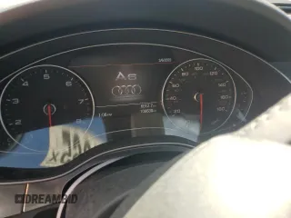 2014 Audi A6 3.0T Prestige with VIN WAUHGAFC1EN011537, listed as a Copart auction lot 47874865 with 100,630 mi miles and Salvage Title. Bid and sale history available at carsss.com. Image 9.