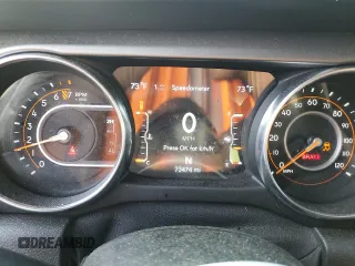 2021 Jeep Wrangler Unlimited Sport S with VIN 1C4HJXDG9MW504842, listed as a Copart auction lot 58566925 with 78,358 mi miles and Salvage title. Bid and sale history available at DreamBid. Image 9.
