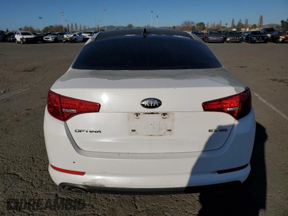 2013 Kia Optima EX z VIN 5XXGN4A70DG213912, wystawiony jako Copart lot #46849165 z przebiegiem Nie podano mil oraz Szkoda całkowita • Salvage title. Historia ofert i sprzedaży dostępna na DreamBid. Obrazek 6.