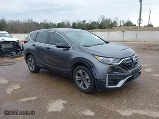 2021 Honda CR-V LX with VIN 2HKRW1H21MH402605, listed as a IAAI auction lot 41594378 with 70,617 mi miles. Bid and sale history available at carsss.com. Image 1.