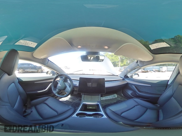 2023 Tesla Model 3 with VIN 5YJ3E1EA1PF664941, listed as a Copart auction lot 58097005 with 39,391 mi miles and Salvage title. Bid and sale history available at DreamBid. Image 14.