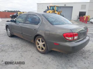 2002 Infiniti I35 Luxury with VIN JNKDA31A32T022128, listed as a IAAI auction lot 41384659 with 169,418 mi miles. Bid and sale history available at carsss.com. Image 3.