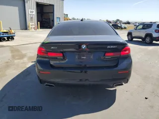 2022 BMW 5 Series 530i xDrive с VIN WBA13BJ09NCL02671, выставлен на аукционе Copart как лот 55834425 с пробегом 15 356 миль миль и Списание • Salvage title. История ставок и продаж доступна на DreamBid. Изображение 6.
