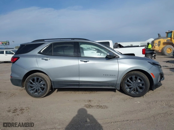 2024 Chevrolet Equinox RS with VIN 3GNAXMEG8RS130635, listed as a IAAI auction lot 41270013 with 11,968 mi miles. Bid and sale history available at carsss.com. Image 12.
