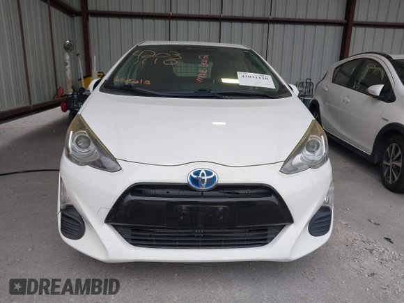 2016 Toyota Prius One with VIN JTDKDTB37G1125636, listed as a IAAI auction lot 42031110 with 106,899 mi miles and . Bid and sale history available at DreamBid. Image 13.