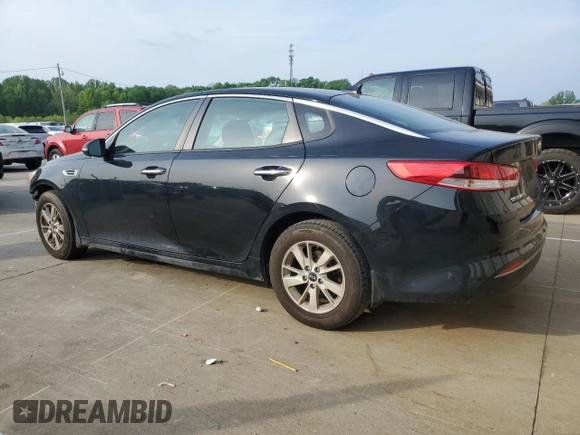 2017 Kia Optima LX z VIN 5XXGT4L33HG138726, wystawiony jako Copart lot #54831125 z przebiegiem 97 253 mil mil oraz Szkoda całkowita • Salvage title. Historia ofert i sprzedaży dostępna na DreamBid. Obrazek 2.