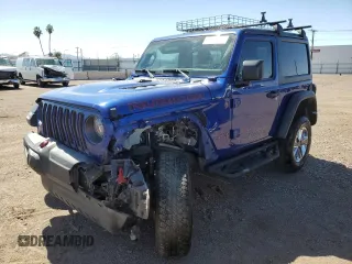 2018 Jeep Wrangler Rubicon with VIN 1C4HJXCN3JW190035, listed as a Copart auction lot 48435115 with 67,288 mi miles and Salvage title. Bid and sale history available at DreamBid. Image 1.