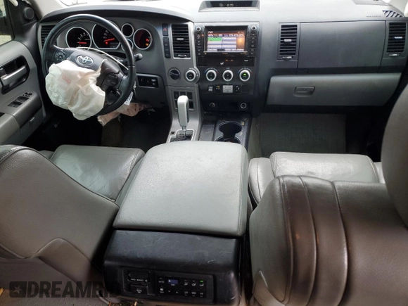 2010 Toyota Sequoia Ltd with VIN 5TDJW5G14AS027716, listed as a Copart auction lot 46071355 with 301,800 mi miles and Salvage Title. Bid and sale history available at carsss.com. Image 8.