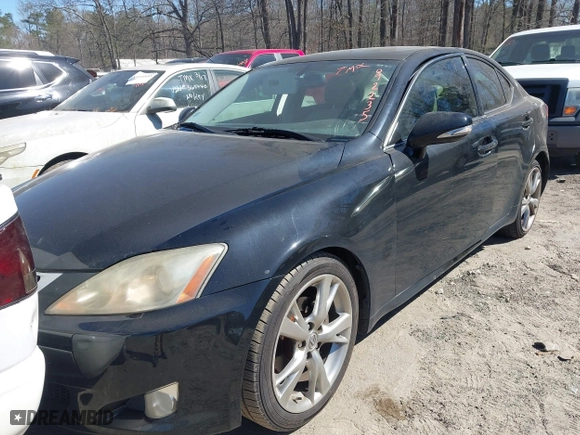 2009 Lexus IS 250 with VIN JTHBK262292092235, listed as a IAAI auction lot 41832152 with 174,566 mi miles. Bid and sale history available at carsss.com. Image 17.