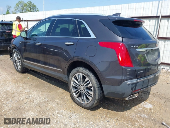 2017 Cadillac XT5 Premium Luxury AWD with VIN 1GYKNERS5HZ162882, listed as a IAAI auction lot 41919780 with 96,051 mi miles. Bid and sale history available at carsss.com. Image 3.