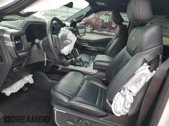 2022 Ford F-150 XL with VIN 1FTFW1E81NFA23191, listed as a Copart auction lot 59531595 with 92,203 mi miles and Salvage title. Bid and sale history available at DreamBid. Image 7.